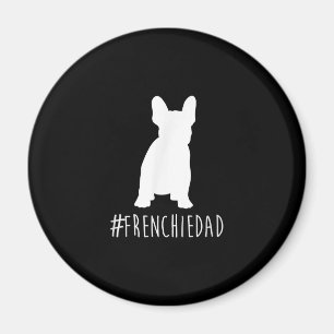 Hashtag Frenchdad French Bulldog Magnet