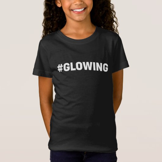 Hashtag Glows Glow Party Tshirt (Vorderseite)