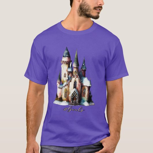 Hashtag Goals - Fairy Princess Fantasy Castle T-Shirt (Vorderseite)
