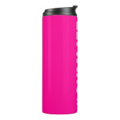 Hashtag Gymlife Hot Pink White Modern Slogan Thermosbecher (Nach links gedreht)
