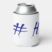hashtag H Dosenkühler (Kanne Rückseite)