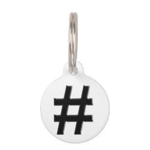 #HASHTAG - Hash Tag Symbol Haustiermarke