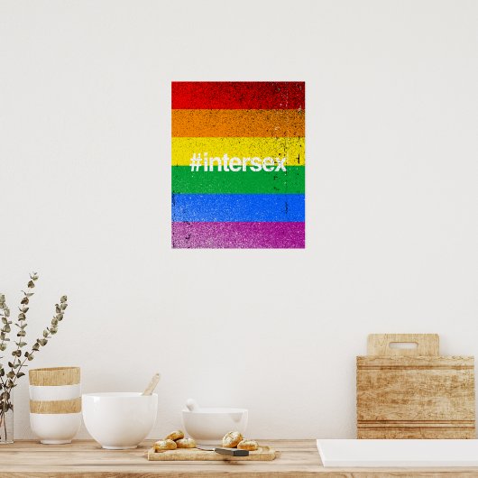 HASHTAG INTERSEX POSTER (Küche)
