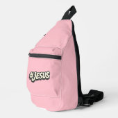 Hashtag - JESUS - Christlich Crossbody Bag (Rechte Ecke)