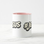 Hashtag - JESUS - Christlich Tasse (Zentrum)