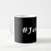 Hashtag Jesus Kaffeetasse (Vorderseite Links)