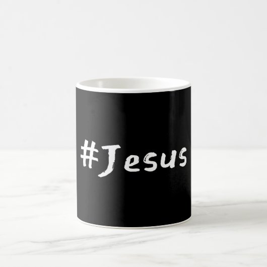 Hashtag Jesus Kaffeetasse (Mittel)