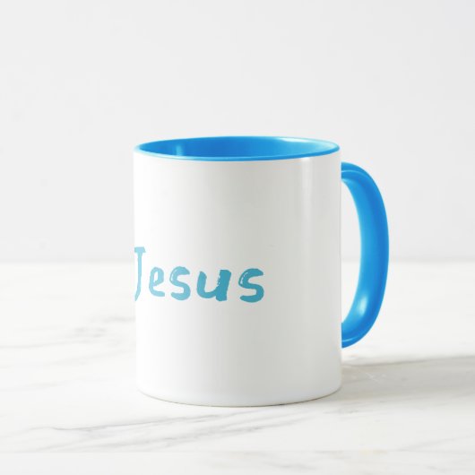 Hashtag Jesus Tasse (VorderseiteRechts)
