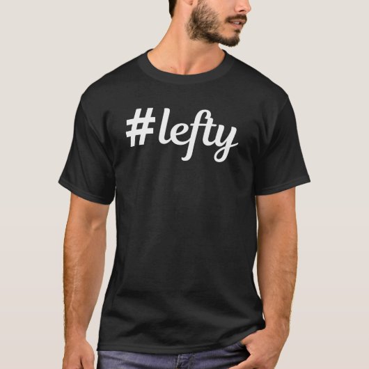Hashtag Lefty Verließ T - Shirt von Hander (Vorderseite)