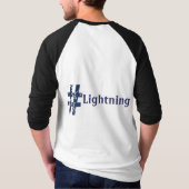 Hashtag Lightning T-Shirt (Rückseite)