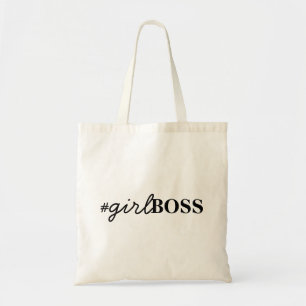 Hashtag Mädchen-Chef-Tasche Tragetasche