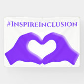 Hashtag-März "inspirier Inclusion" 8 Frauentag 202 Banner (Horizontal)