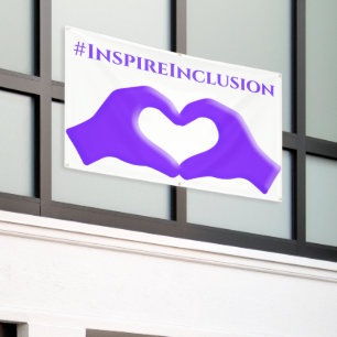 Hashtag-März "inspirier Inclusion" 8 Frauentag 202 Banner