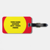 Hashtag meine Gepäckanhänger für Koffer (Rückseite horizontal)