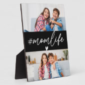 Hashtag Momlife 2 Fotos Fotoplatte (Seite)