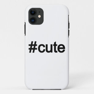 Hashtag # Niedlich iPhone 11 Hülle