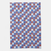 Hashtag Patriotisch Geschirrtuch (Vertikal)