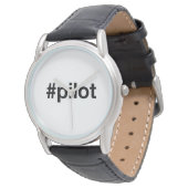 HASHTAG-PILOT ARMBANDUHR (Schrägansicht)