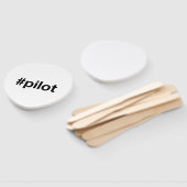 HASHTAG-PILOT FÄCHER (Non-assembled)