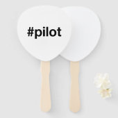 HASHTAG-PILOT FÄCHER (Vorne und Hinten)