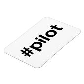 HASHTAG-PILOT MAGNET (Linke Seite)