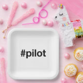 HASHTAG-PILOT PAPPTELLER (Party)