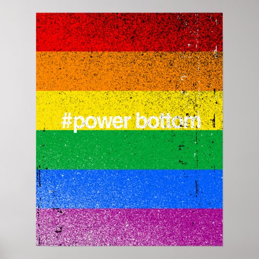 HASHTAG POWER BOTTOM POSTER (Vorne)