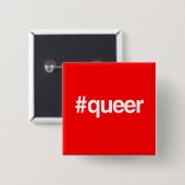 HASHTAG QUE BUTTON (Vorne & Hinten)