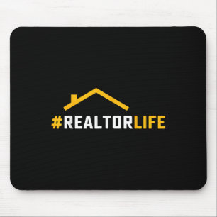 Hashtag Realtorlife House Property Broker Immobili Mousepad
