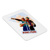 Hashtag Skifun Magnet (Rechte Seite)