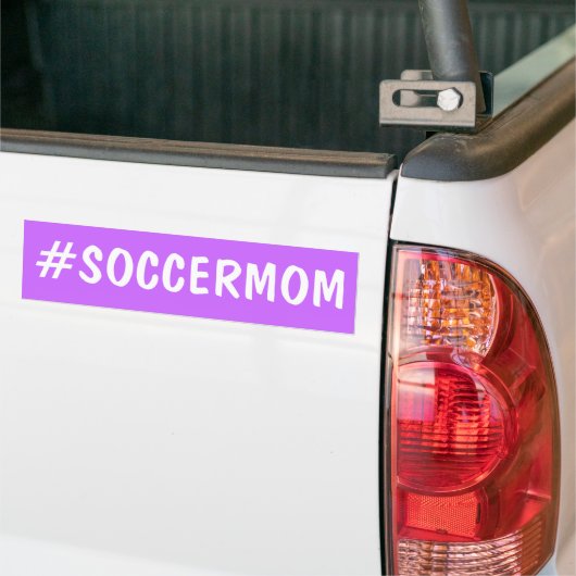 Hashtag Soccer-Mama Autoaufkleber (Auf Lkw)