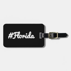 Hashtag Staat von Florida FL Gepäckanhänger