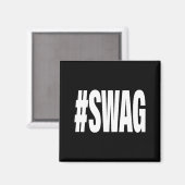 Hashtag Swag Magnet (Vorderseite/Rückseite)