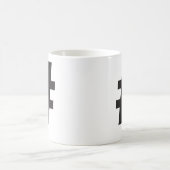 Hashtag-Tasse Kaffeetasse (Mittel)