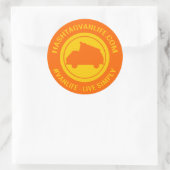 Hashtag Vanlife Sticker (Tasche)