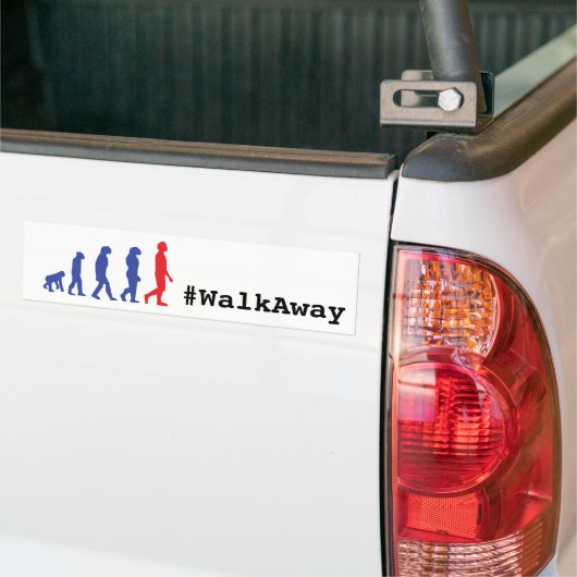 Hashtag WalkAway Movement Konservative Evolution Autoaufkleber (Auf Lkw)
