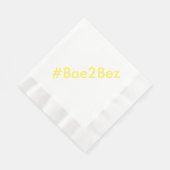 Hashtag Wedding Engagement Party Dinner Napkins Serviette (Ecke)