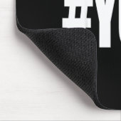 Hashtag yolo Hashtag yolo Mousepad (Ecke)