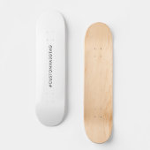 Hashtag Your Modern Trending Social Media Art Skateboard (Vorderseite)