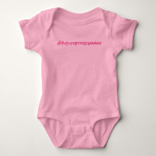 Hashtag Zukunftsprogrammierer Baby Strampler