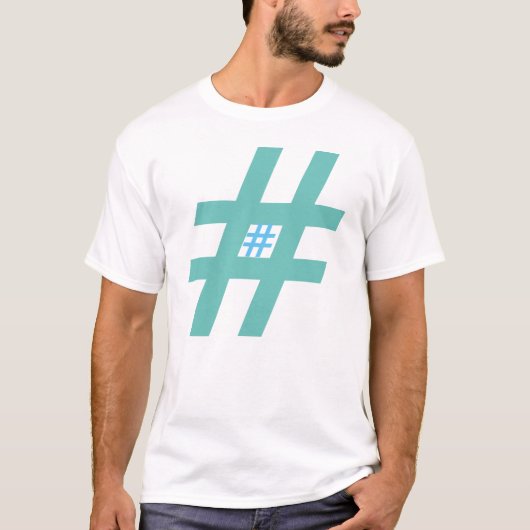 Hashtags Men's Basic-T - Shirt (Vorderseite)