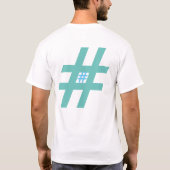 Hashtags Men's Basic-T - Shirt (Rückseite)
