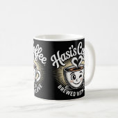 Hasi’s Coffee Cute Smiling Cup Mug  Kaffeetasse (VorderseiteRechts)