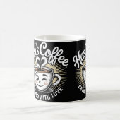 Hasi’s Coffee Cute Smiling Cup Mug Kaffeetasse (Mittel)