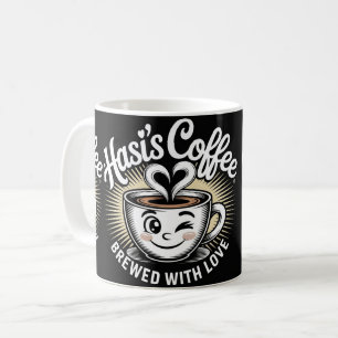Hasi’s Coffee Cute Smiling Cup Tasse