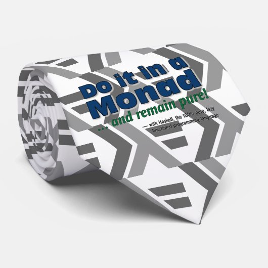 Haskell Krawatte tun es in einem Monad (Gerollt)