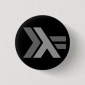 Haskell Thompson-Geschäftemacher Logo Button (Vorderseite)