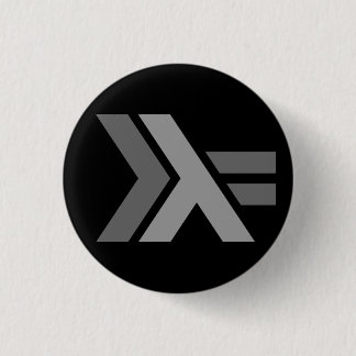 Haskell Thompson-Geschäftemacher Logo Button
