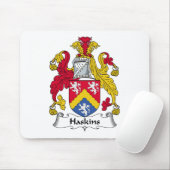 Haskins Familienwappen Mousepad (Mit Mouse)
