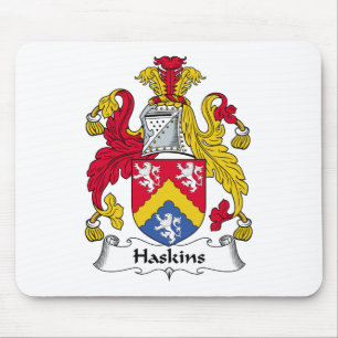 Haskins Familienwappen Mousepad